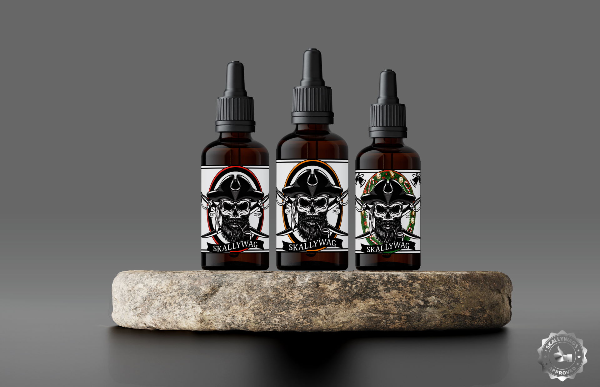 triple pack beard oils